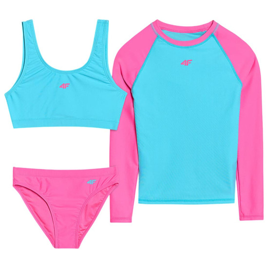 4F Παιδικό μαγιό bikini set 3 τμχ